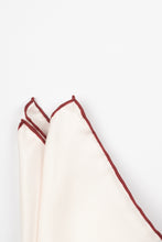 Load image into Gallery viewer, White Silk Handkerchiefs