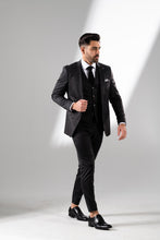 Load image into Gallery viewer, Benjamin Stretch 3-Piece Suit
